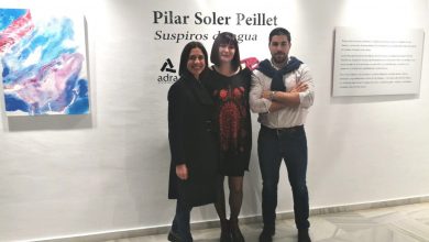 Photo of La artista plástica Pilar Soler expone en Adra su colección ‘Suspiros de agua’
