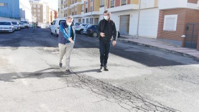 Photo of Las obras de renovación del pavimento de cinco calles de Adra comenzarán la próxima semana