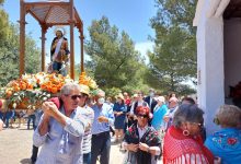 Photo of Cientos de personas disfrutan de las fiestas en honor a San Isidro en la pedanía abderitana de Barranco Almerín
