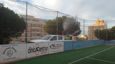 Photo of El Ayuntamiento de Adra realiza labores de fumigación para prevenir la oruga procesionaria en colegios y zonas urbanas