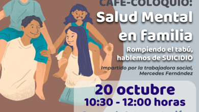 Photo of La Escuela de Familia presenta el 20 de octubre el café-coloquio ‘Salud Mental en Familia: Hablemos de suicidio’