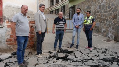 Photo of Manuel Cortés visita las obras de embellecimiento y accesibilidad que “avanzan a buen ritmo” en la calle Buenavista