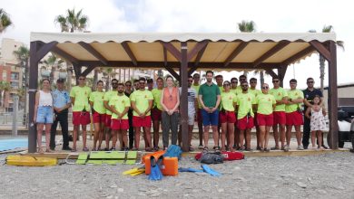 Photo of El Ayuntamiento de Adra realiza un simulacro de rescate de un bañista en la playa de la Sirena Loca