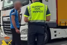 Photo of La Guardia Civil investiga al conductor de un Camión tras arrojar una tasa de alcohol que superaba 6 veces la permitida