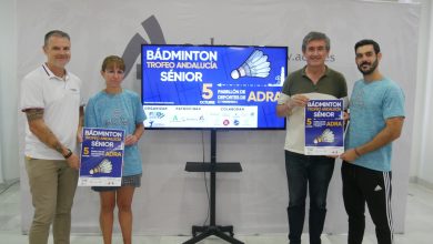 Photo of Adra, sede del Trofeo Andalucía Senior de Bádminton el próximo 5 de octubre en el Pabellón Municipal de Deportes