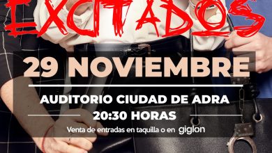 Photo of El Auditorio Ciudad de Adra acoge el 29 de noviembre ‘Excitados’, una “comedia desternillante” desde tan solo 5 euros