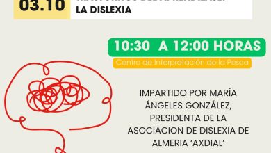 Photo of La Escuela de Familia de Adra conmemora el Día Internacional de la Dislexia este viernes