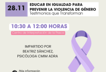 Photo of La Escuela de Familia de Adra se despide con una charla sobre educación en igualdad y violencia de género