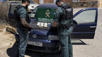 Photo of Detenido en Huércal-Overa con más de dos kilos de hachís ocultos en su vehículo