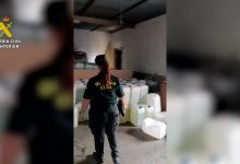 Photo of Detenido en Adra con casi 8.000 litros de gasolina almacenados en el garaje de una vivienda